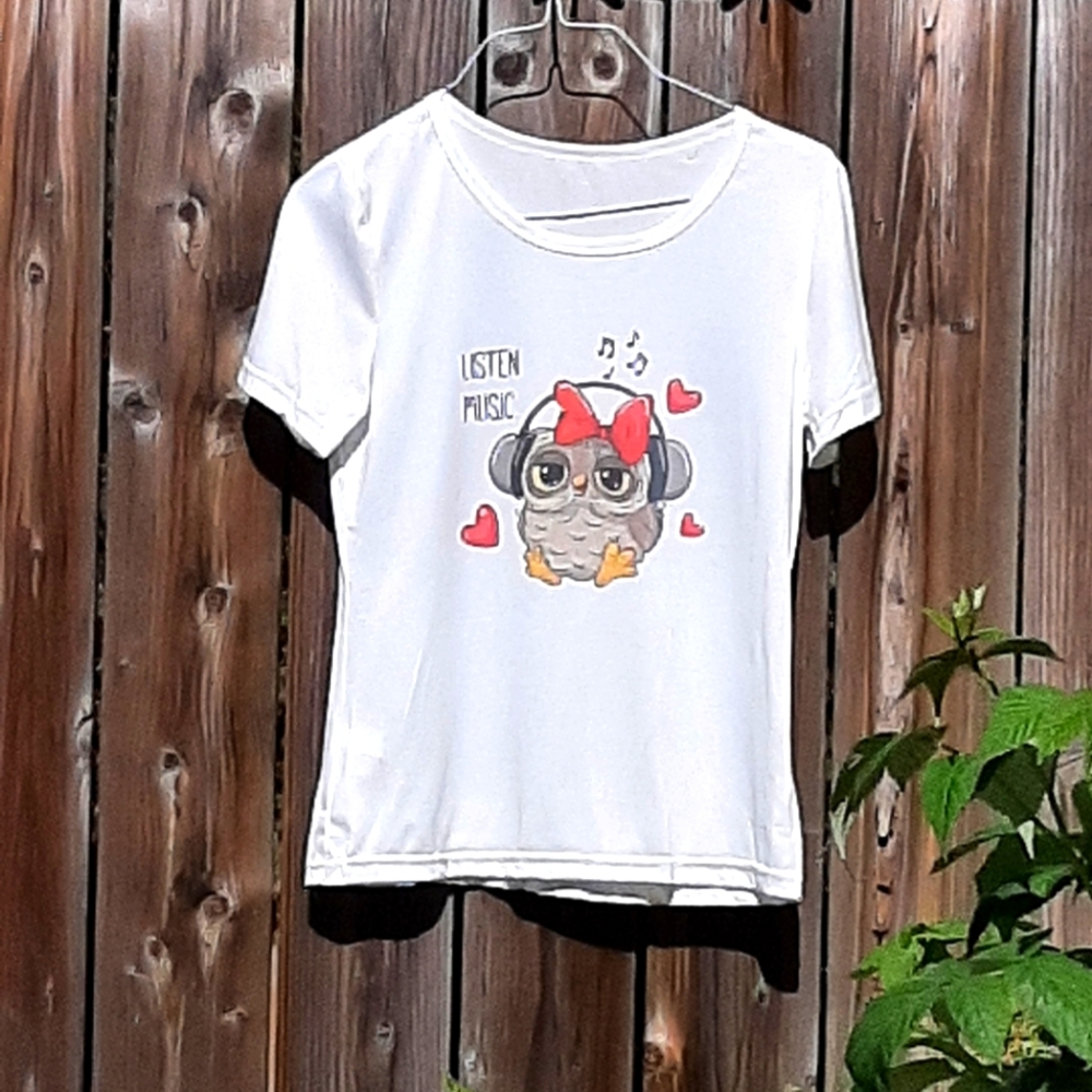 🌷2/18$ 🌷Cute Owl Tee-Shirt